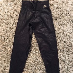 Up Vibe Brazilian Black Womens Leggings